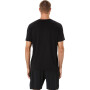 ASICS Hex Graphic Cotton Blend Tee - Hombre Performance Black