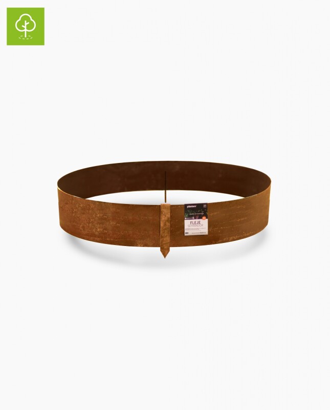 Fleje separador para árbol 15cm x D: 75cm - Acero Corten 2mm