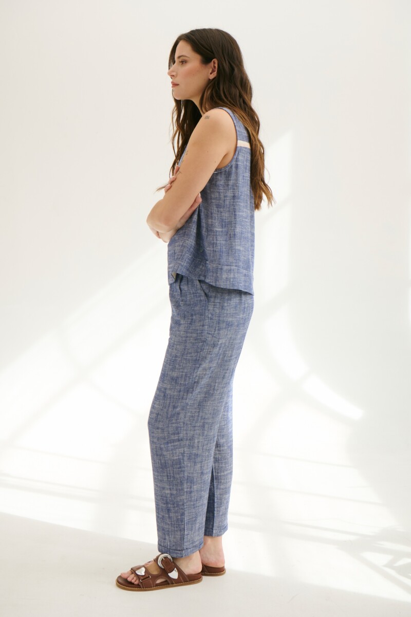 PANTALON MELANIE AZUL