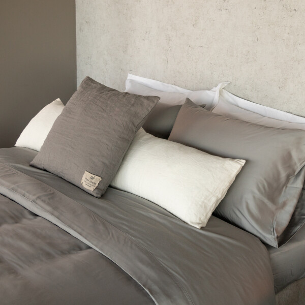 FUNDA DE DUVET ORGANIC BAMBOO Gris - QUEEN