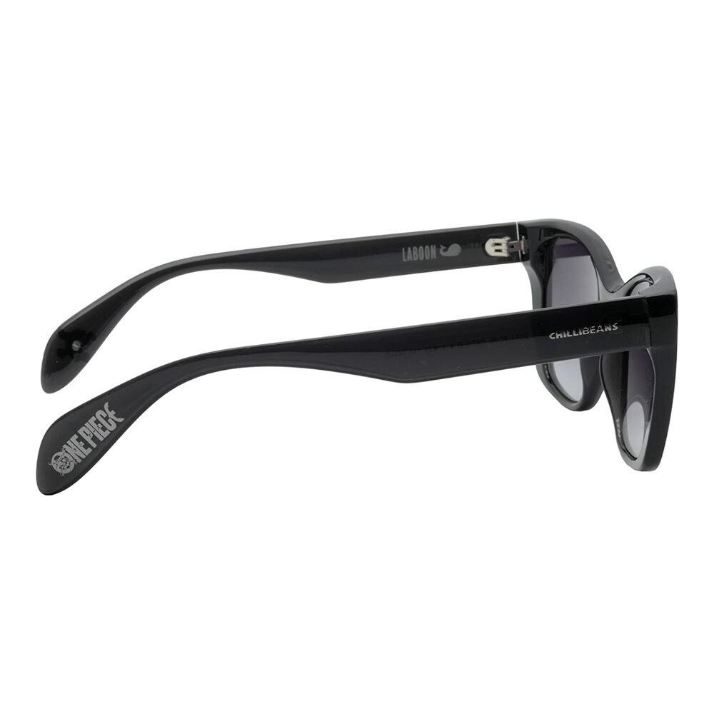 Lentes De Sol One Piece Cuadrado De Policarbonato Degradado/Negro
