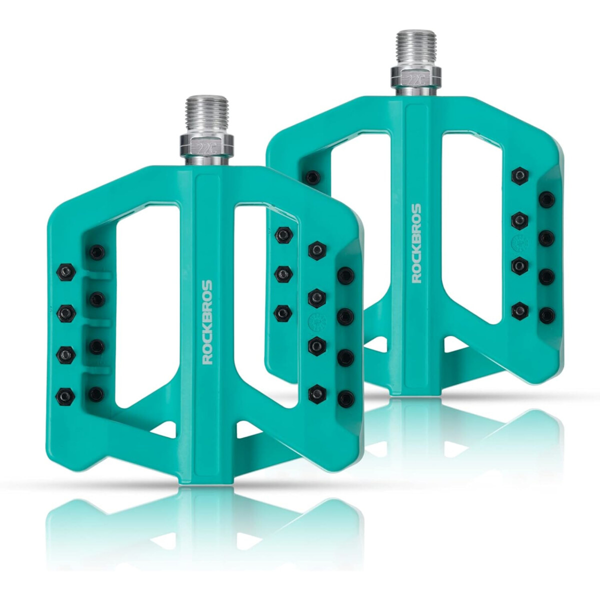 Pedales Para Bicicleta Mtb Antideslizantes Anchos 