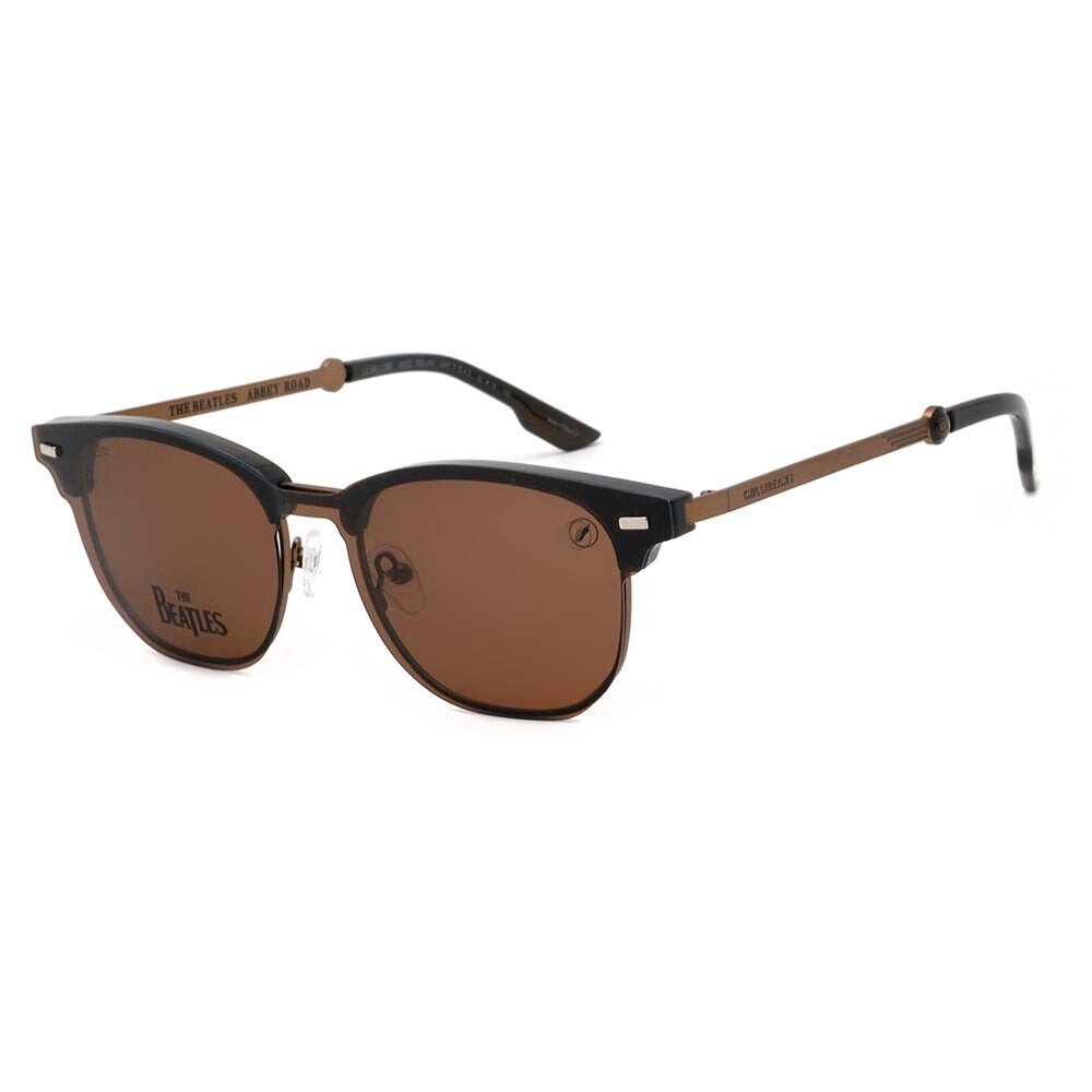 Lentes 2 En 1 Chilli Beans Beatles Cuadrado Unisex Marrón/Marrón