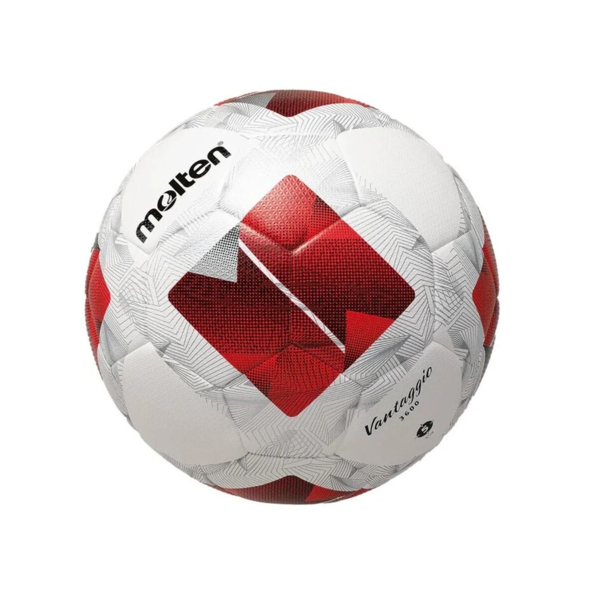 Pelota de fútbol Molten F5N3600-R - ROJO-BLANCO 