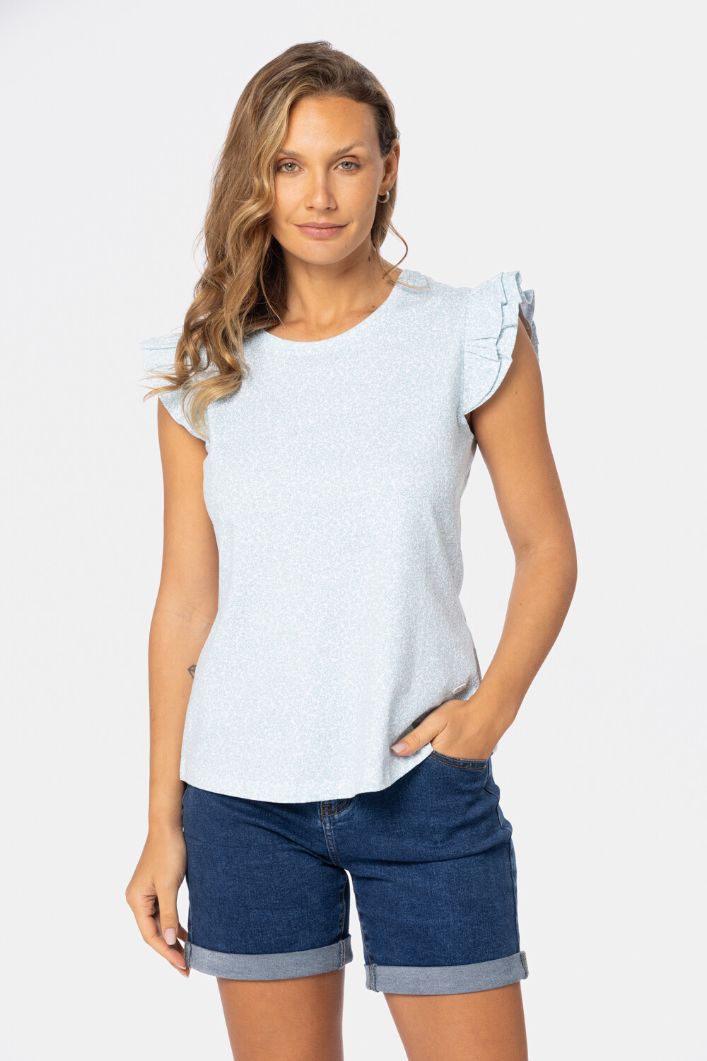 REMERA ESTAMPADA Verde