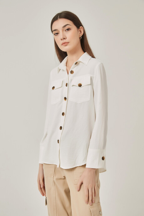 Camisa Kiling Marfil / Off White