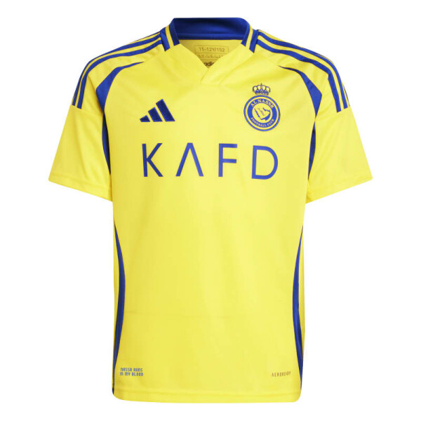 Camiseta Adidas Al Nassr FC 24/25 Ronaldo JR Amarillo