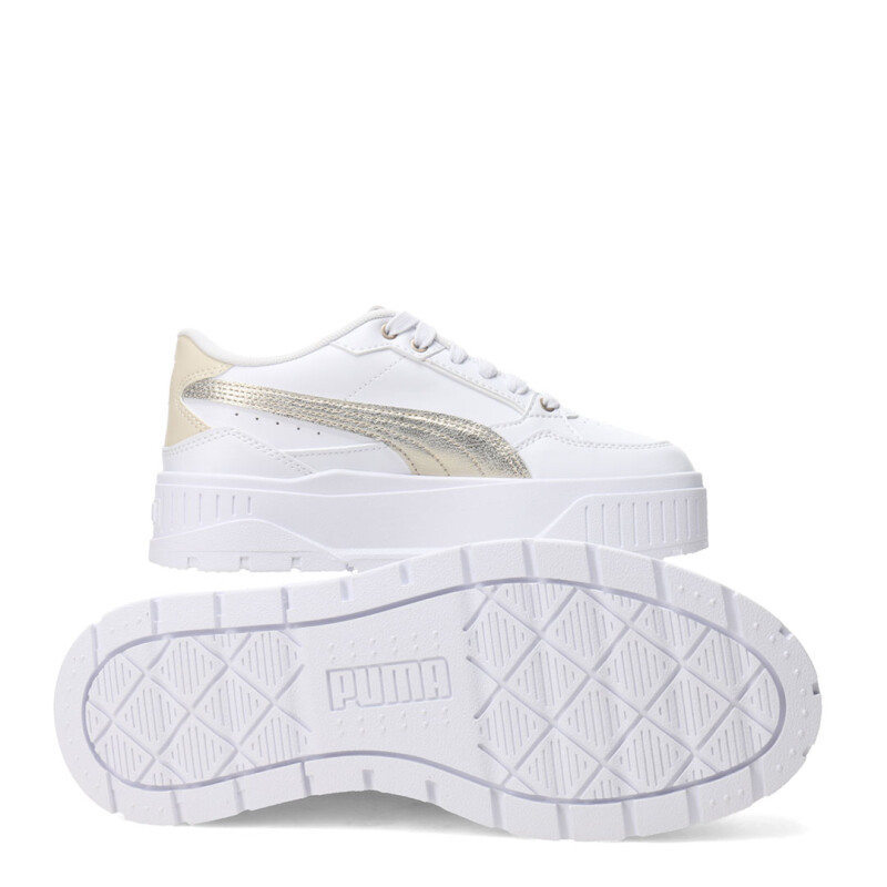 Championes de Mujer Puma Karmen Il Idol Metallic Blanco - Oro