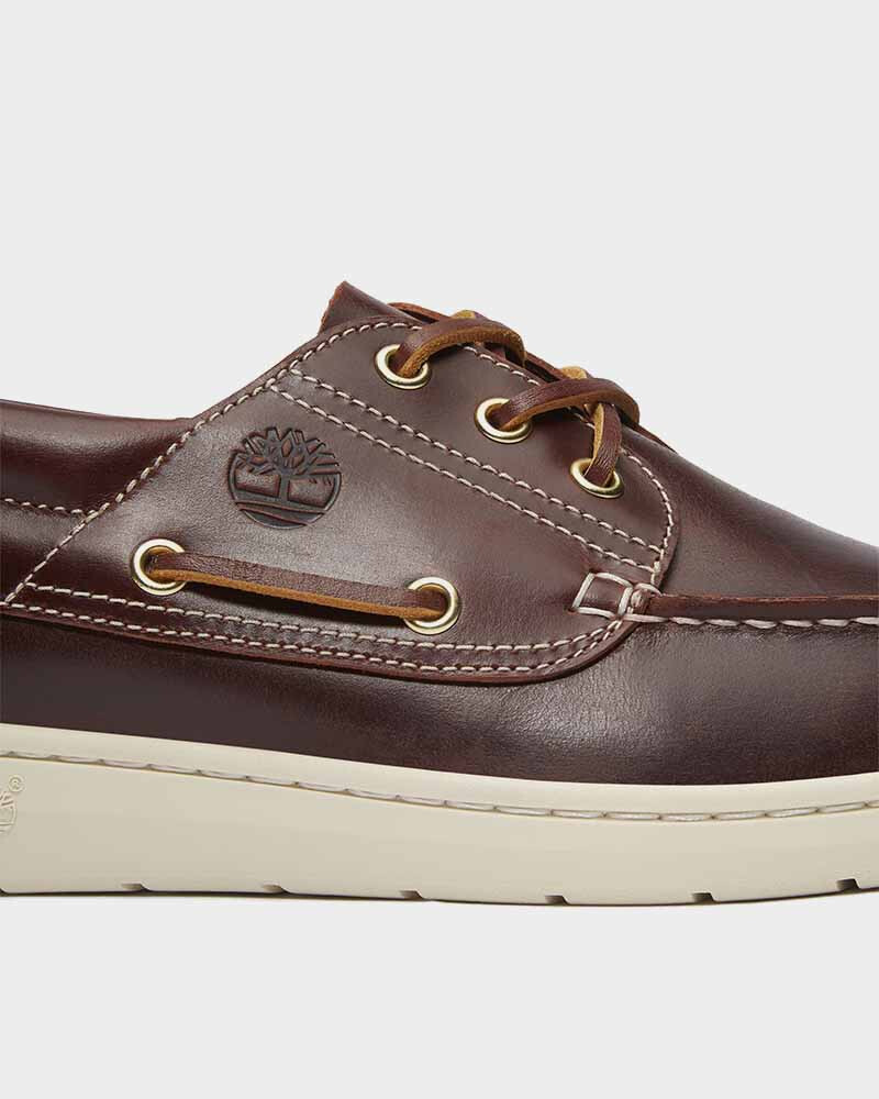 Zapatos Naúticos Portofino Pier Hombre Burgundy Full Grain