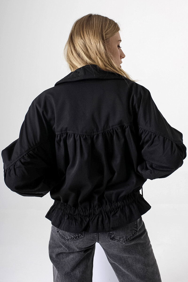 Campera Anorak Negro