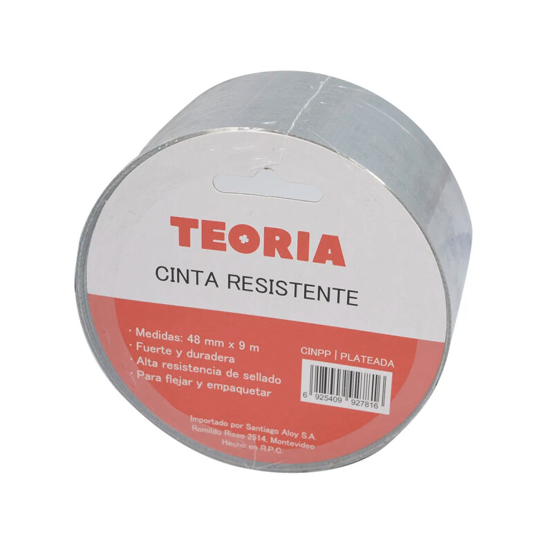 Cinta resistente 48 x 9 PLATEADA