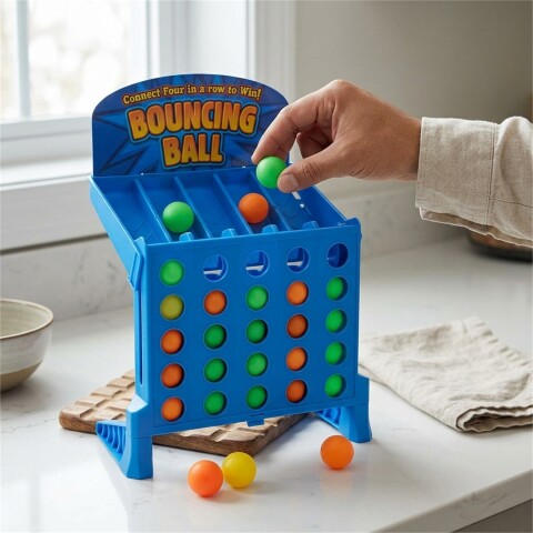Juego de Mesa Bouncing Ball con 25 Bolas Azul 1