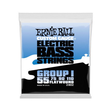 Encordado Bajo Ernie Ball Bass Flat Group I .055 Encordado Bajo Ernie Ball Bass Flat Group I .055