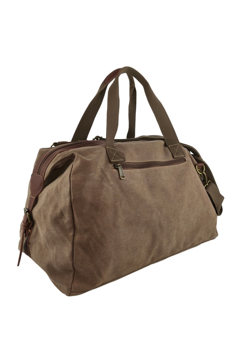 Bolso de viaje y deporte Marrón