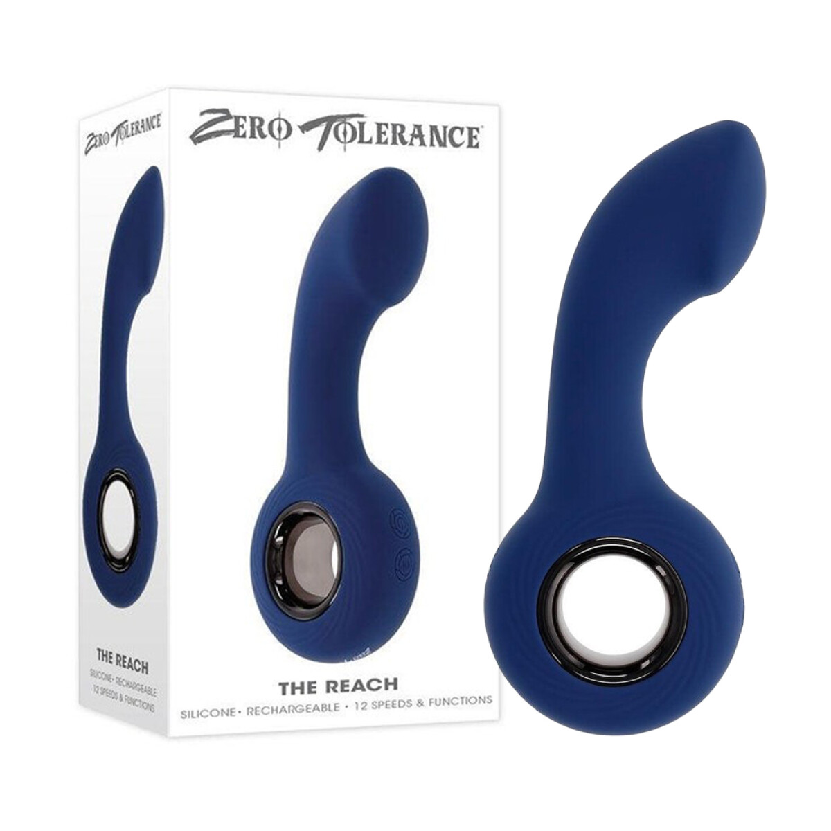 Plug Anal Vibrador The Reach Zero Tolerance 