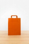 Bolsa lisa acuario 22x10x30 cm NARANJA