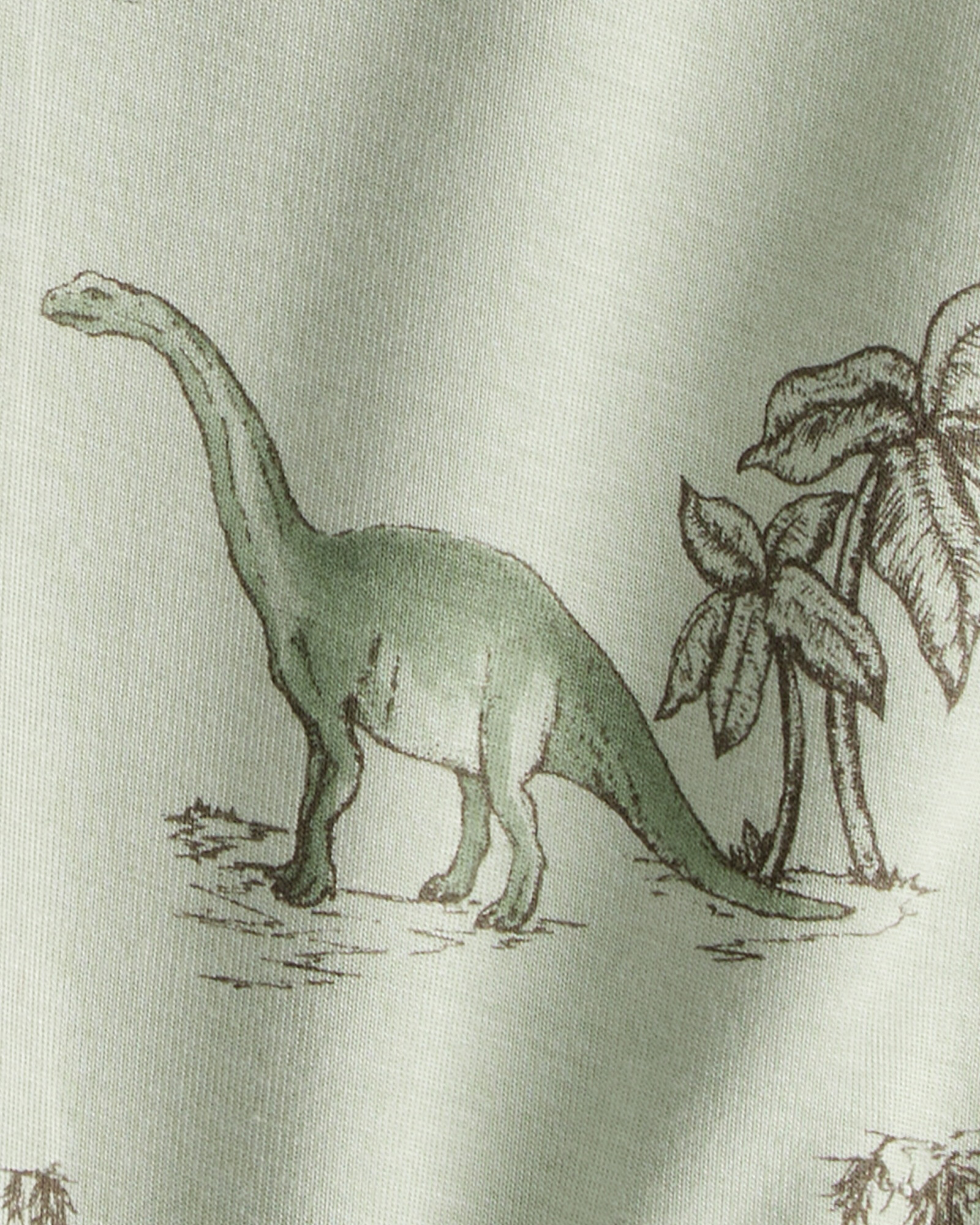 Pack dos pantalones de viscosa, diseño dinos, línea Purelysoft Sin color