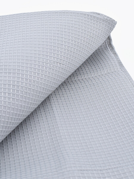 CORTINA BAÑO PANAL PREMIUM GRIS