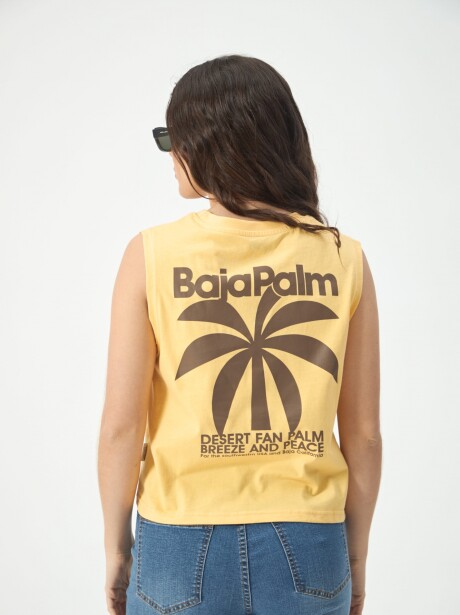 MUSCULOSA PALM AMARILLO