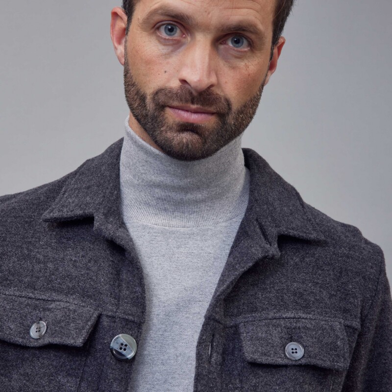Sobrecamisa Gris