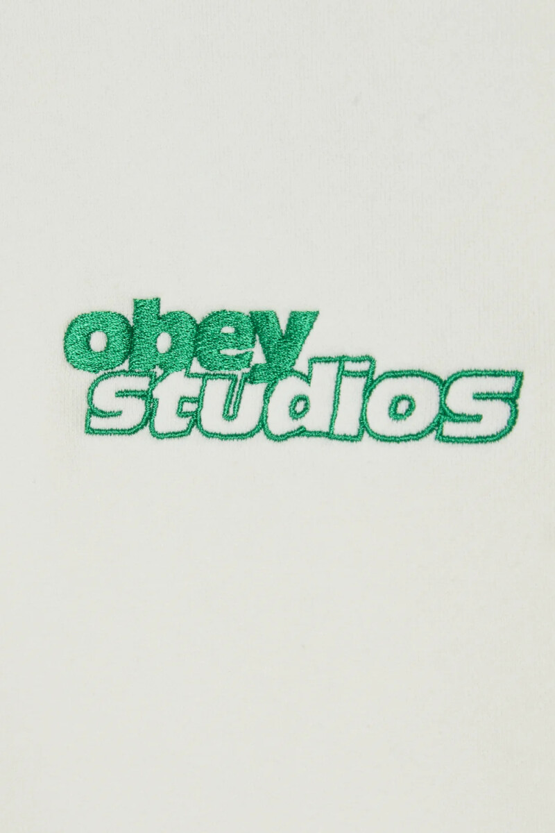 OBEY TONIC CREW Blanco