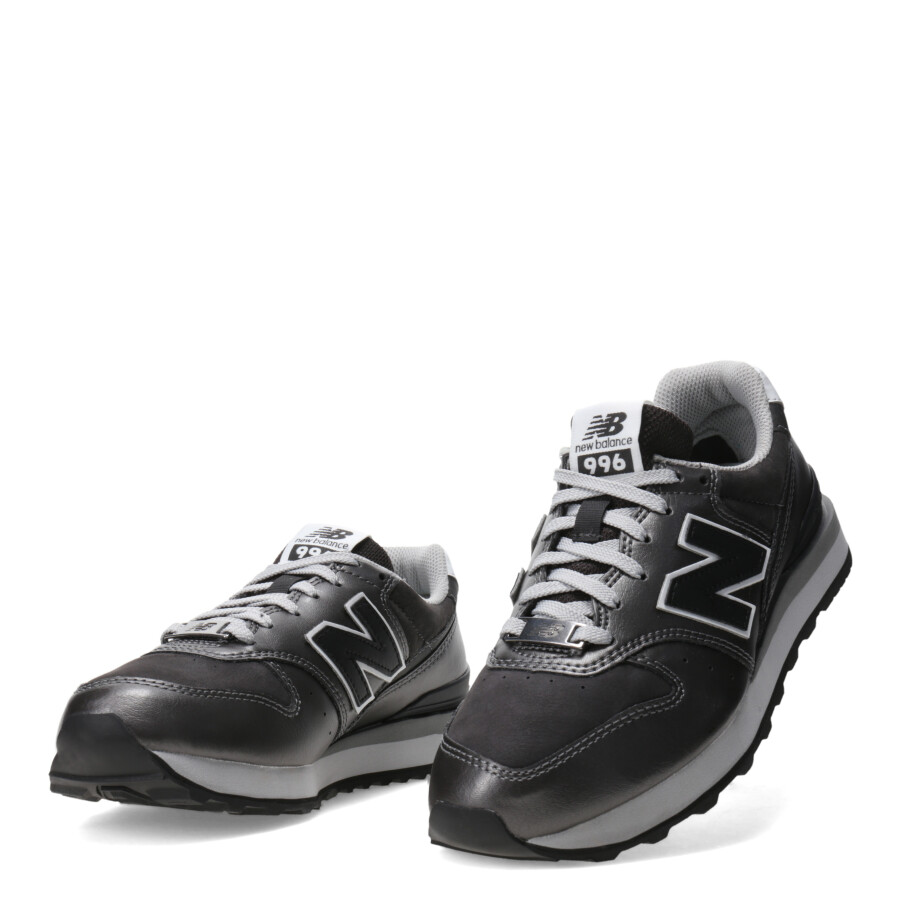 Championes de Mujer New Balance 996 Classics Traditionnels Gris - Blanco