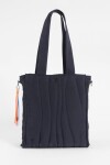 Shopper matelaseada azul marino