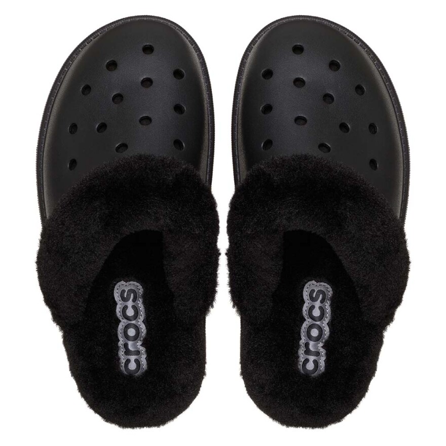 Classic Fuzz Scuff Black