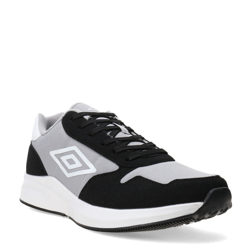 Championes de Hombre Umbro Volcan Ii Gris - Negro