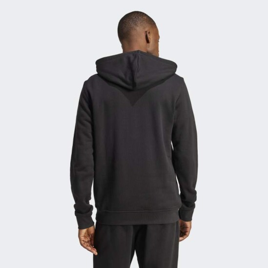 Canguro Adidas Trifolio Essentials Felpa Francesa Negro