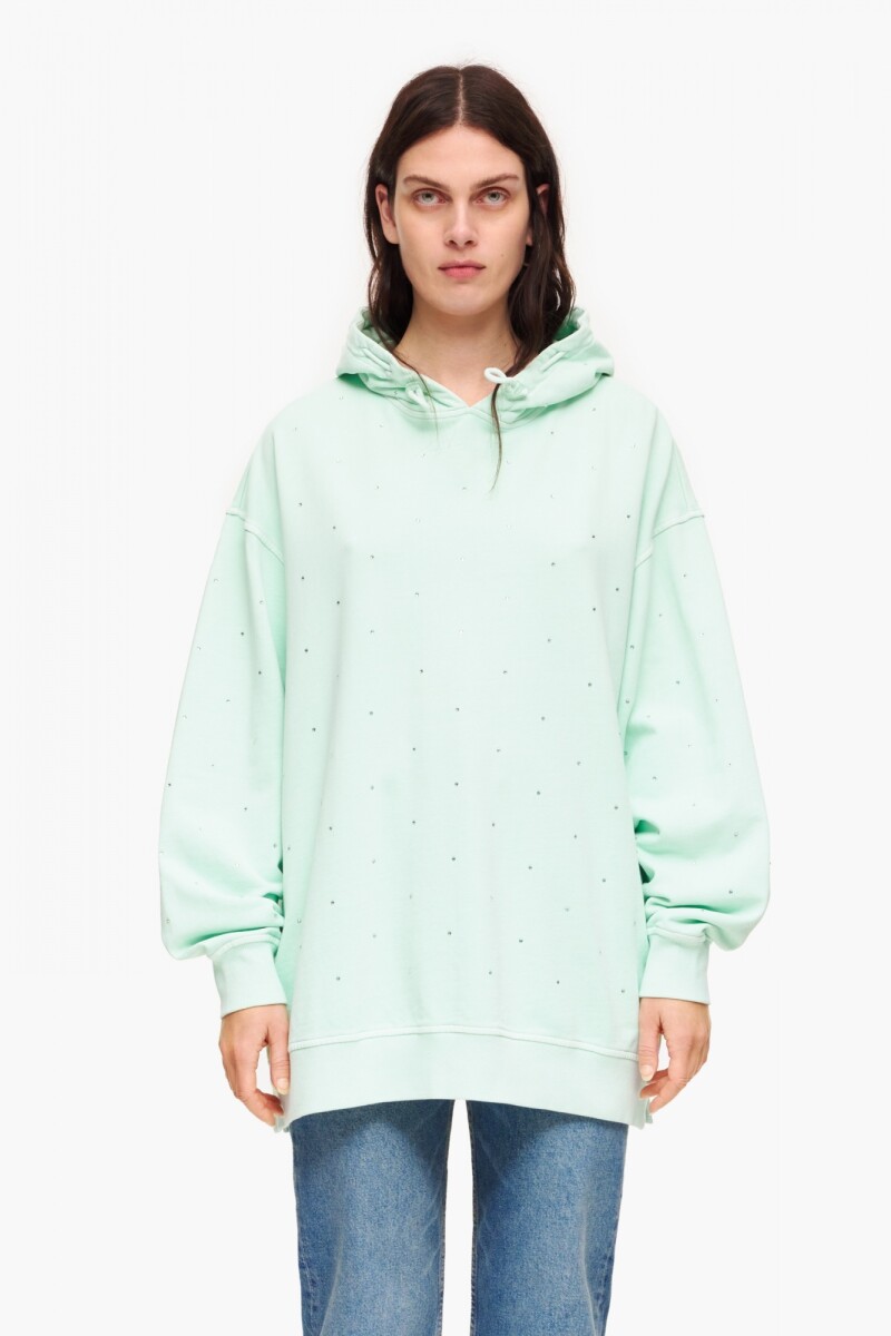 Sudadera brillos Verde