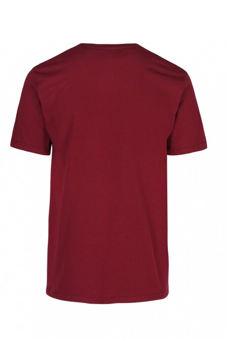 Camiseta a la base peso completo Marrón - Bordeaux