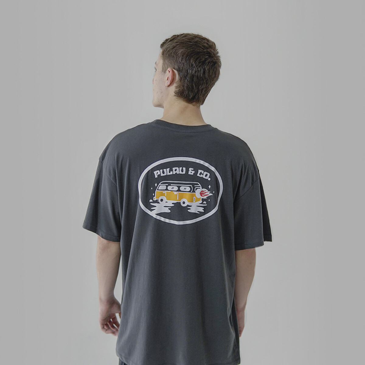 Remera Pulau Combi - Gris 