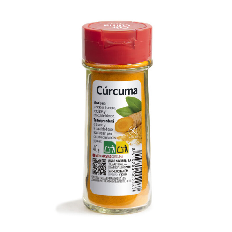 Carmencita Curcuma Molida 48g Carmencita Curcuma Molida 48g