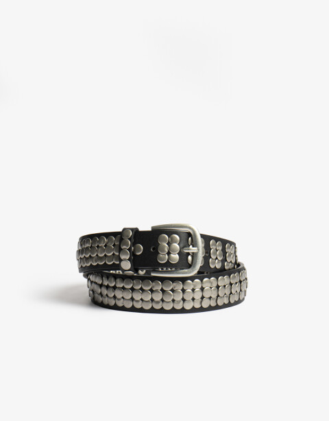 Cinturones y Fajas Cinturón Con Tachas - Negro