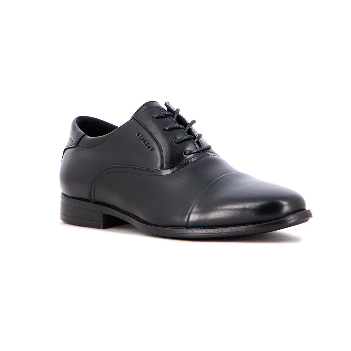 Zapato De Vestir Starsax Hombre Acordonado Negro - Negro 