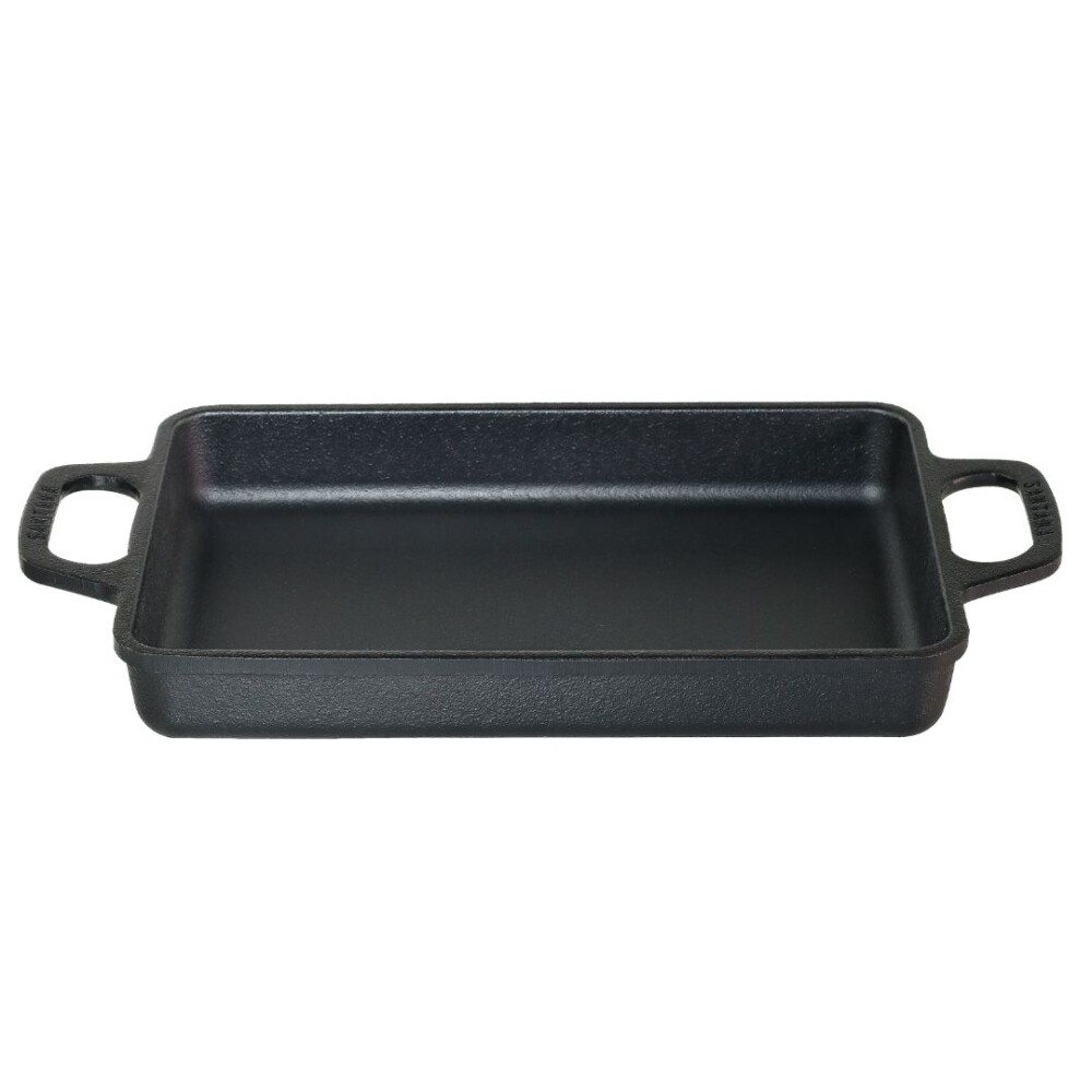 Asadera hierro con asas 40x21.4x4.64 cm 2L SANTANA Asadera hierro con asas 40x21.4x4.64 cm 2L SANTANA