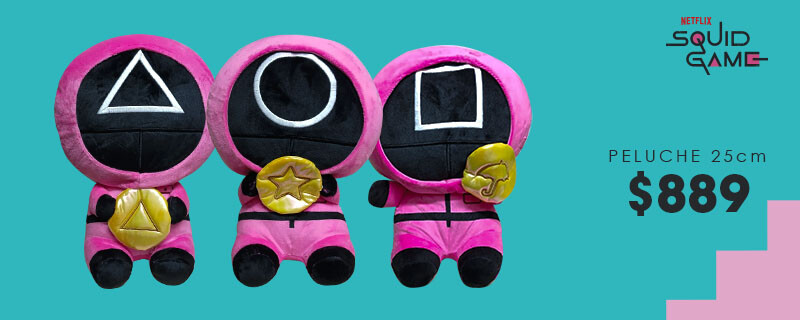 Peluches Juego del calamar