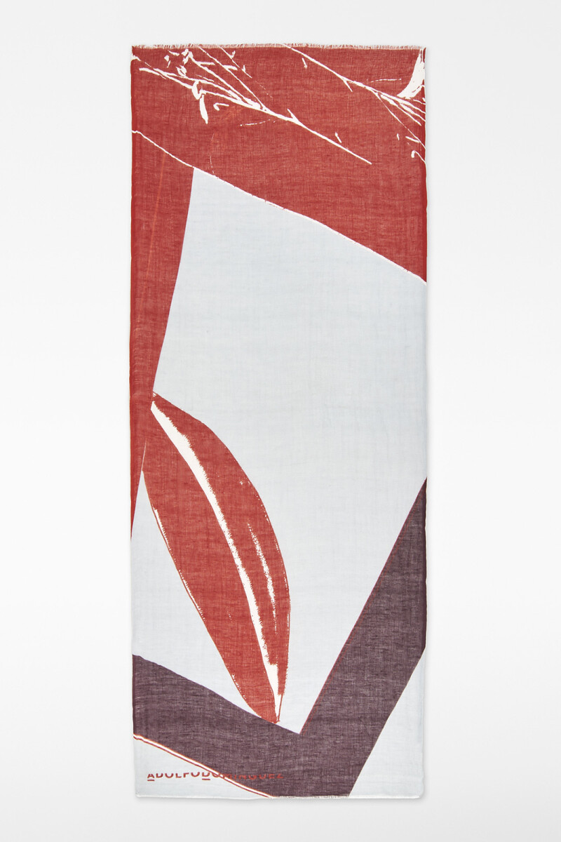 CHAL ESTAMPADO Terracota