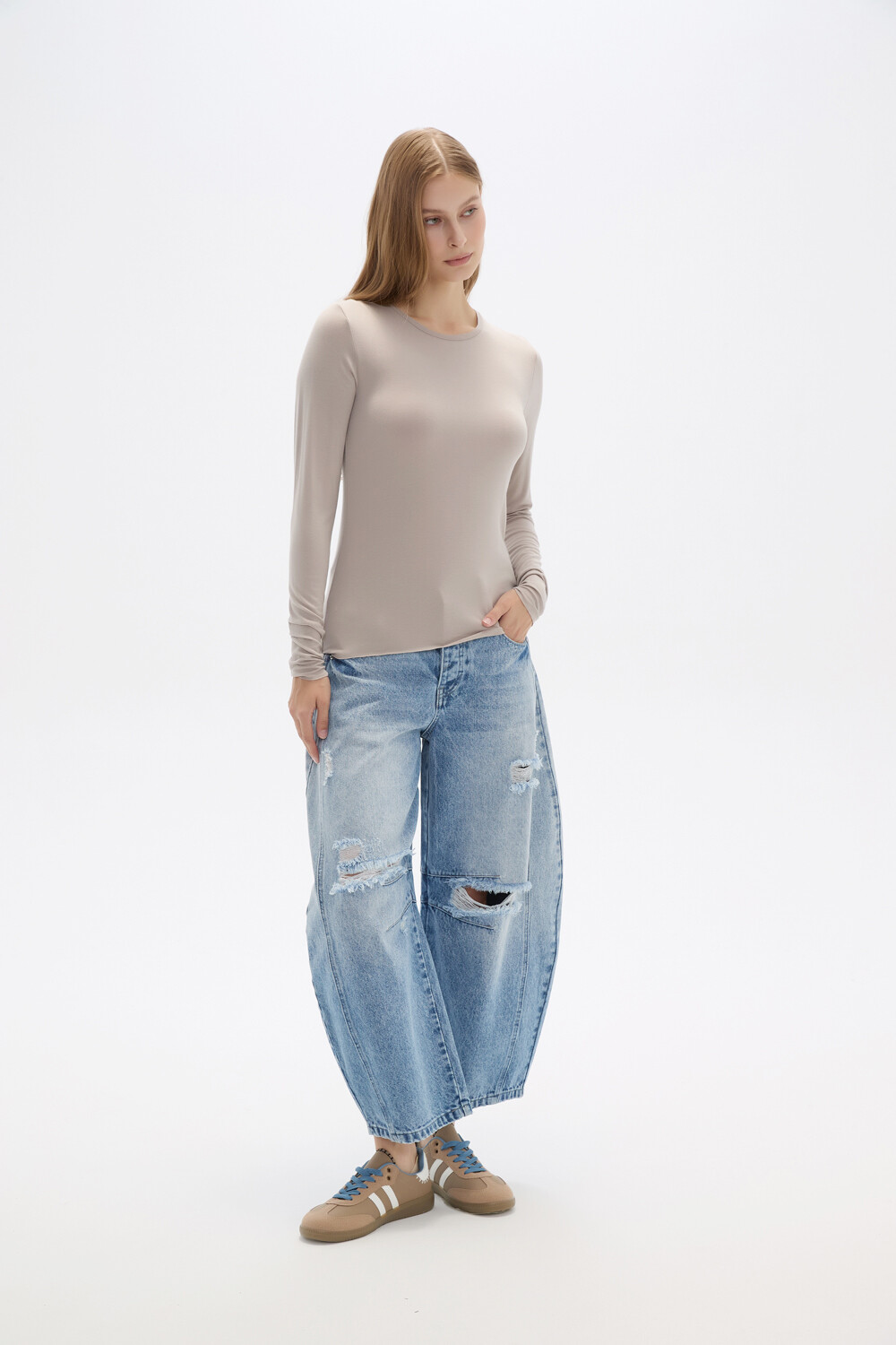 Remera Rimba Cemento