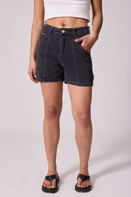 SHORT JEAN AIXA DIXIE Gris Oscuro