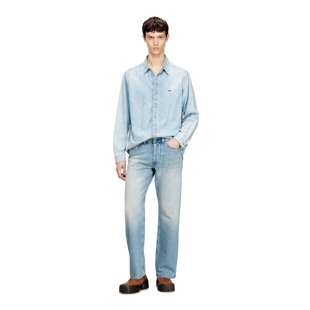 Jean Para Hombre Relaxed - 1980 D-Eeper Azul claro