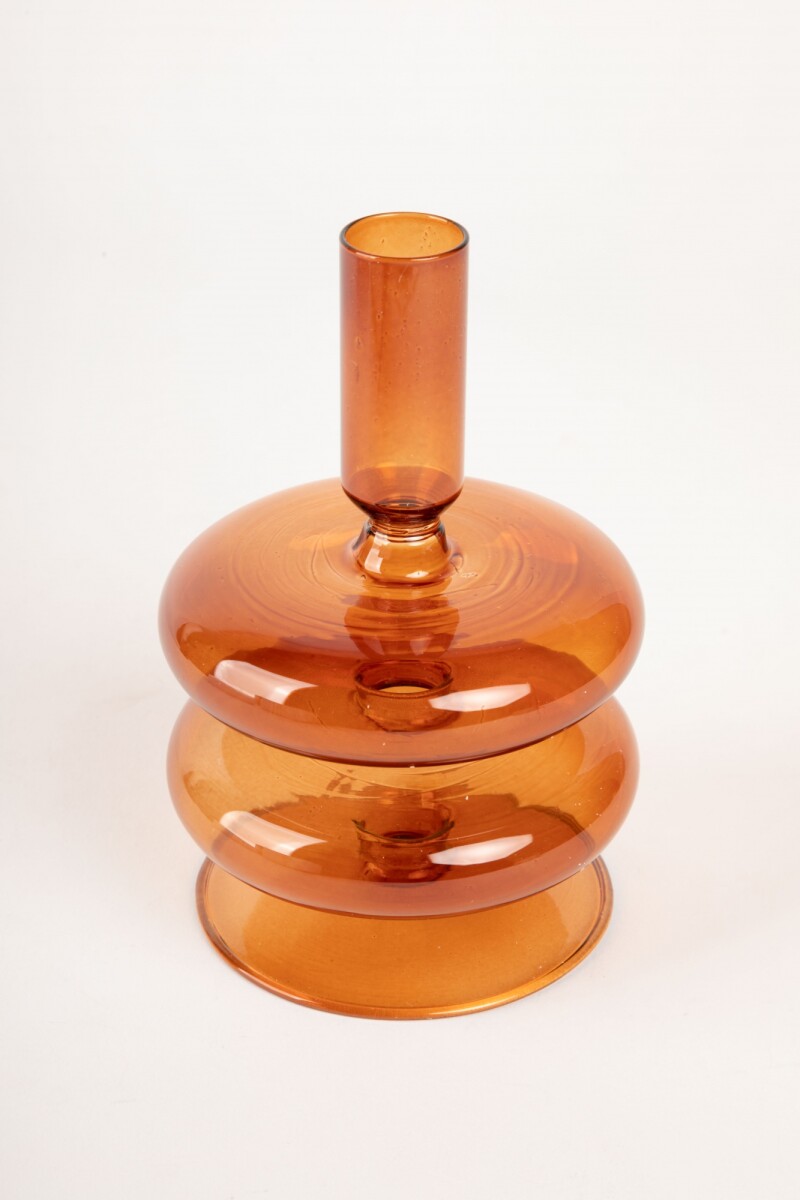 CANDELABRO BUBBLE Caramelo