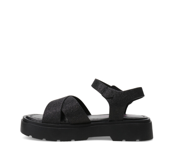 Sandalias de Niña MINI Miss Carol Zova Con Plataforma Negro