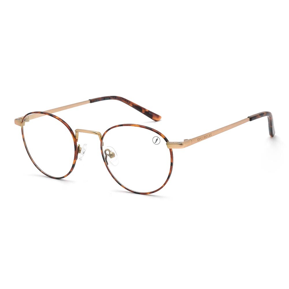 Lentes 2 En 1 Chilli Beans Redondo Hombre Gradiente/Tortuga