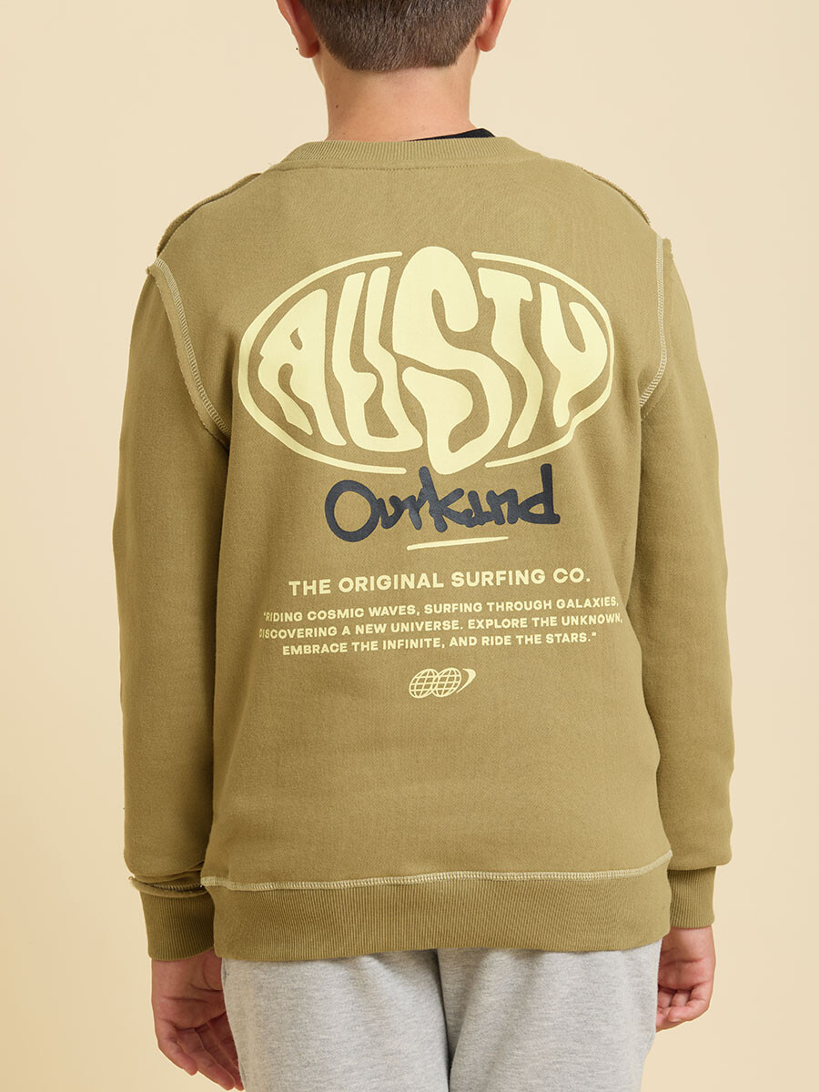 SWEATER CARMO TEEN RUSTY - Verde 