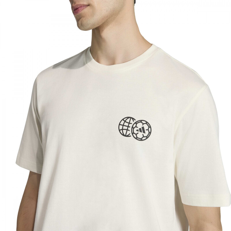 REMERA ADIDAS M HOT NP Hombre KB4938 Blanco