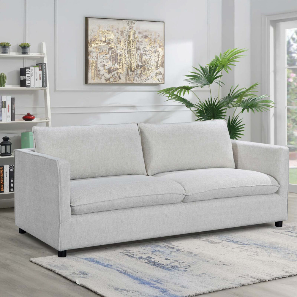 SOFÁ 3 CUERPOS TELA NATURAL-BEIGE AMSTERDAM BEIGE