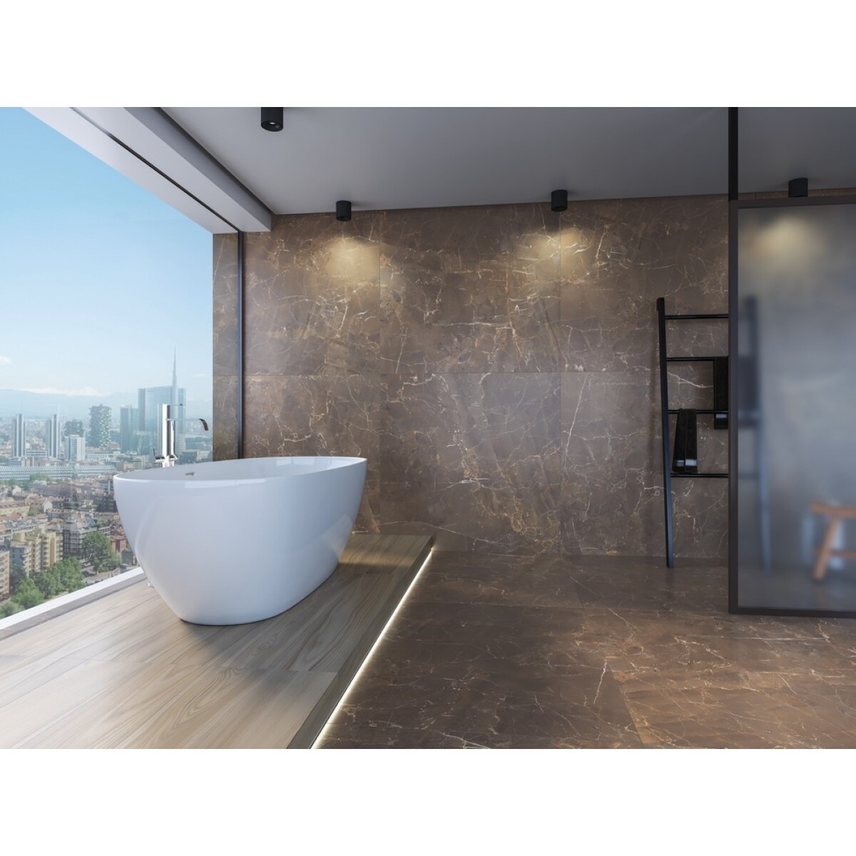 Porcelanato LM Marble Sorrento Mr MT - 2.85m2 