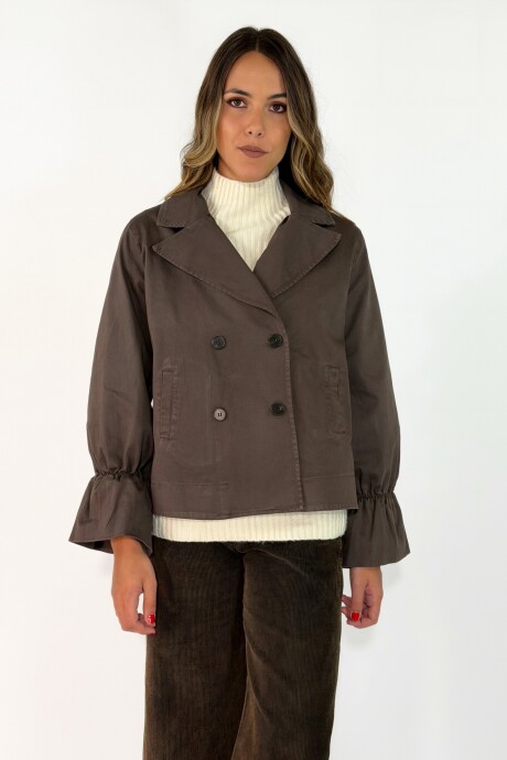 CHAQUETA SILVARA Marron